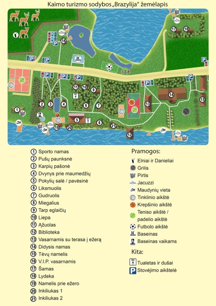Brazylija VIP vasarnamis - Housity