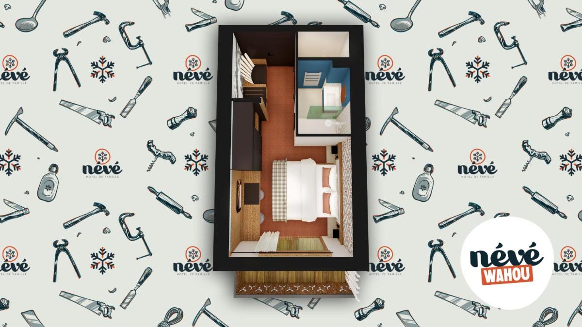 Plan de l'établissement Hôtel Névé