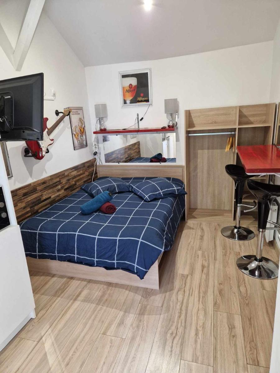 07 - Joli studio tout équipé avec vue sur jardin, parking privatif gratuit, grand fourgon possible, tout le linge de maison est fourni - Housity