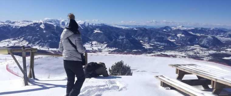 L'établissement Hôtel Espace Montclar en hiver