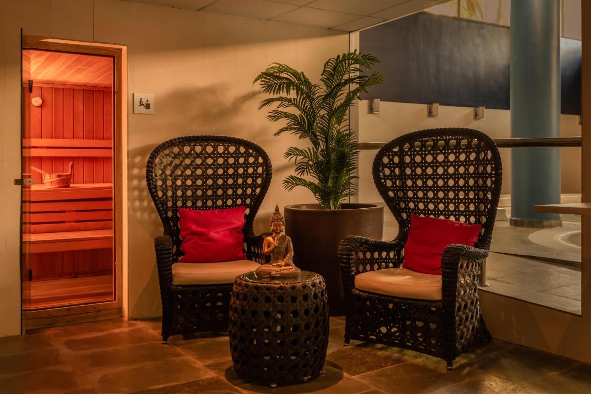 Zona de estar de ALEGRIA Palacio Mojacar - Adults Only