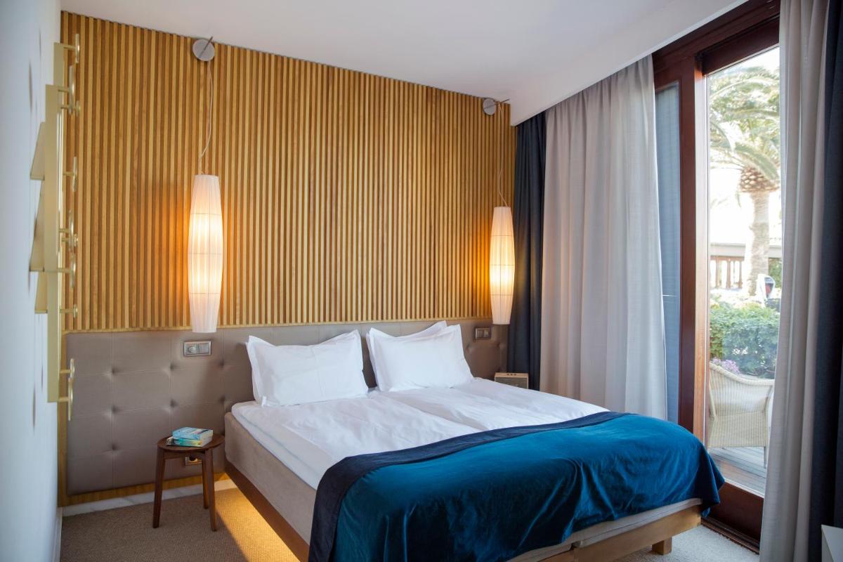 Cama o camas de una habitación en Portixol Hotel & Restaurant
