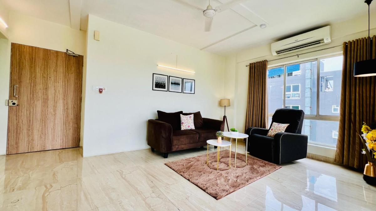 BluO Lake Facing 1BHK NewTown, Terrace Garden, Gym - Housity