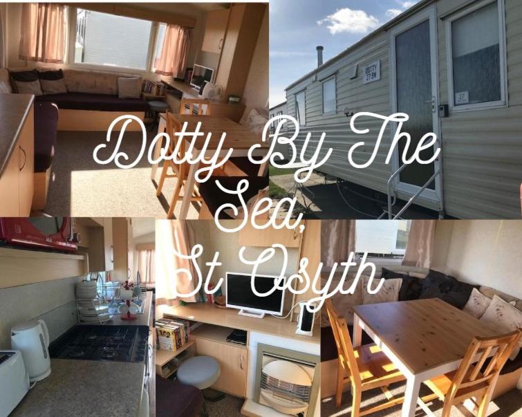 Dotty By The Sea, 27 BW, St Osyth Beach - price is whole caravan with field views - Housity