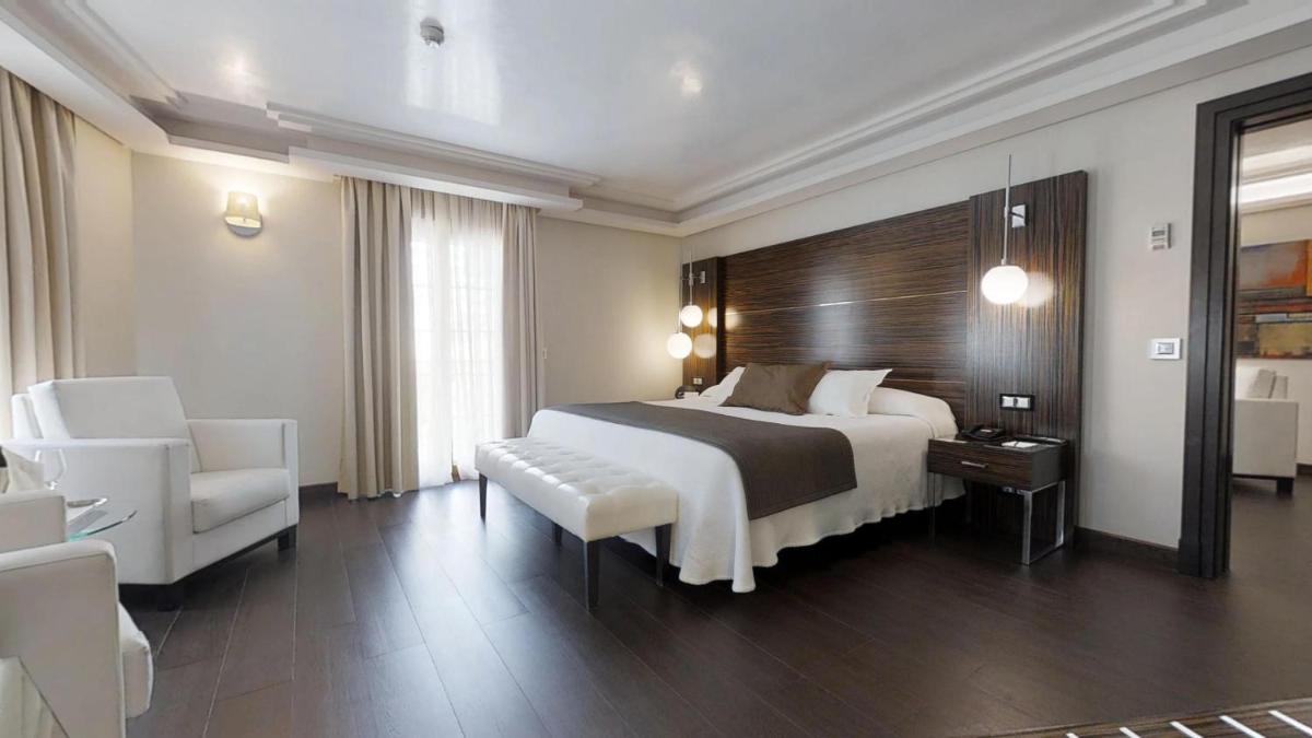 Cama o camas de una habitación en Vincci Selección Aleysa
