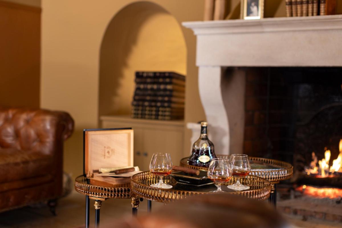 Boissons dans l'établissement Château Les Oliviers de Salettes