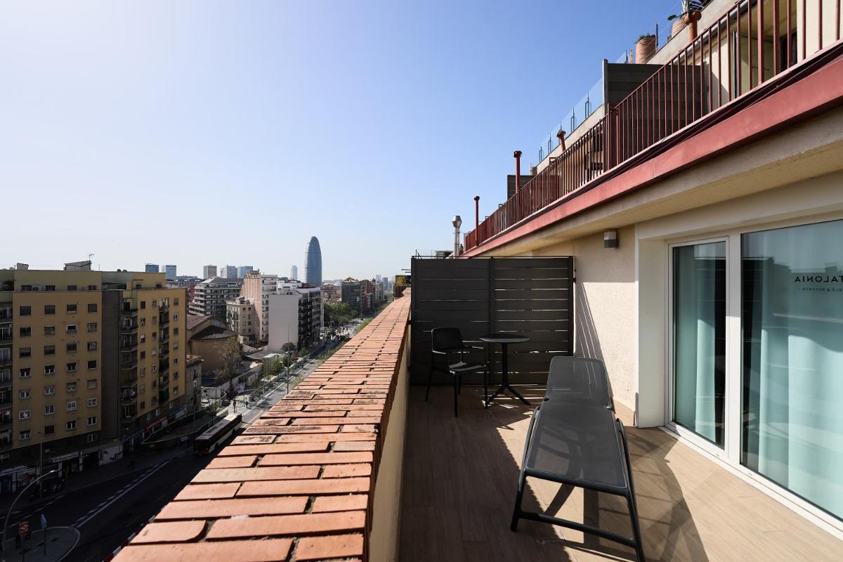 Un balcón o terraza de Catalonia Atenas