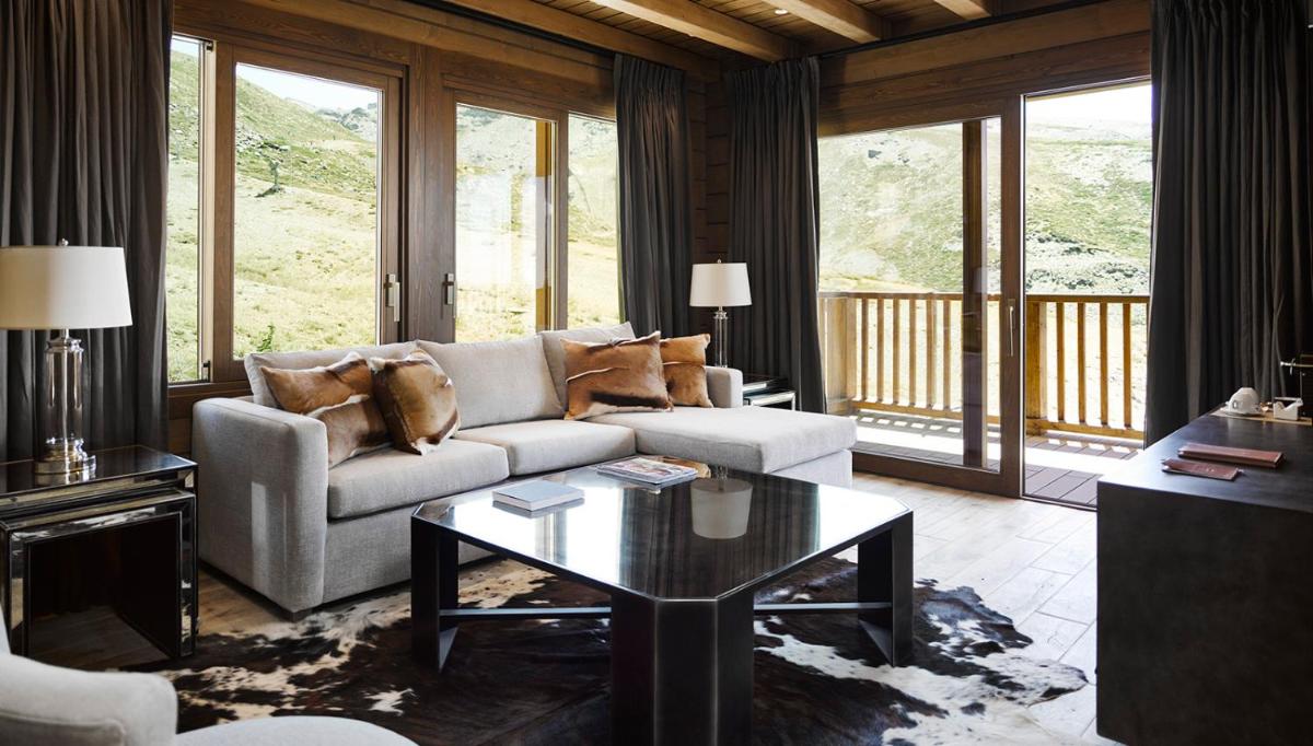 Zona de estar de El Lodge, Ski & Spa