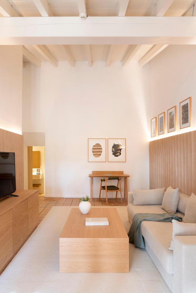 Zona de estar de Es Figueral Nou Hotel Rural & Spa - Adults Only - Over 12