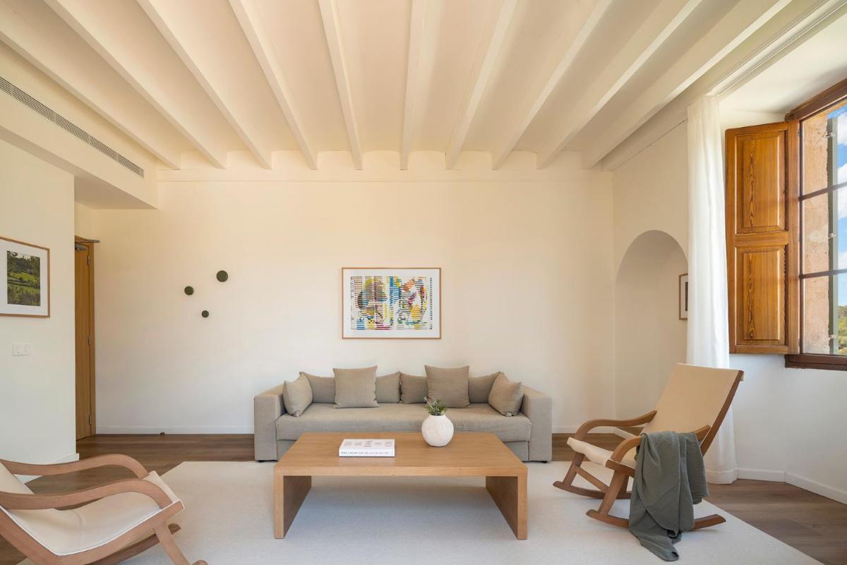 Zona de estar de Es Figueral Nou Hotel Rural & Spa - Adults Only - Over 12