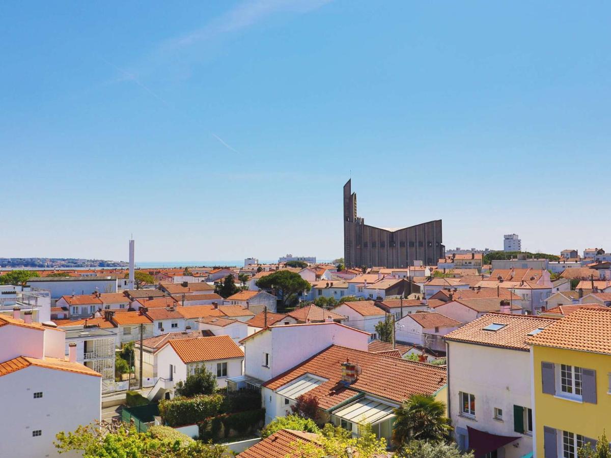 Appartement pour 2 pers. près du marché, parking privé, ascenseur, terrasse - Royan - FR-1-494-194 - Housity