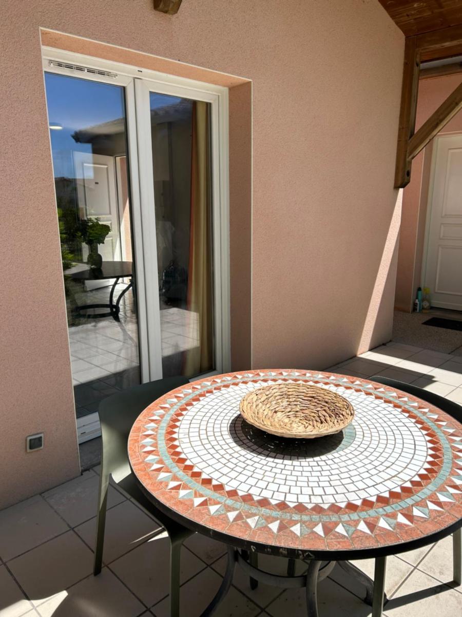 Balcon ou terrasse dans l'établissement Domaine d'Agrippa Valence