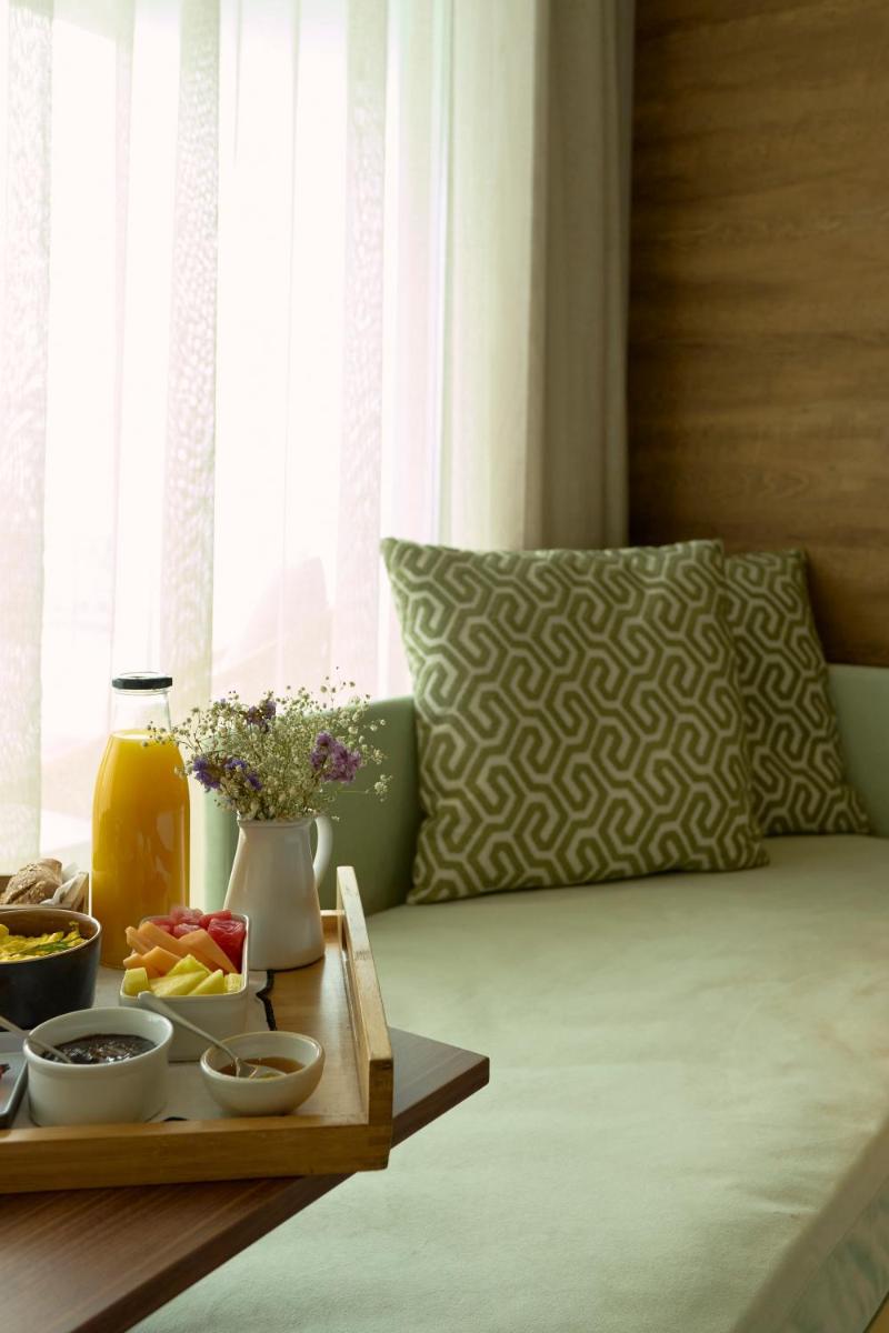 Uma cama ou camas num quarto em Octant Ponta Delgada