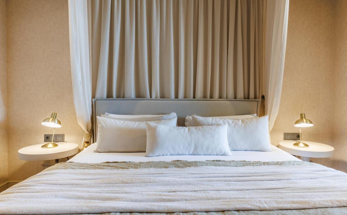 Cama o camas de una habitación en Hoposa Uyal