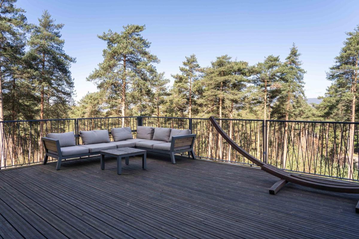 Uma varanda ou terraço em Pena Park Hotel