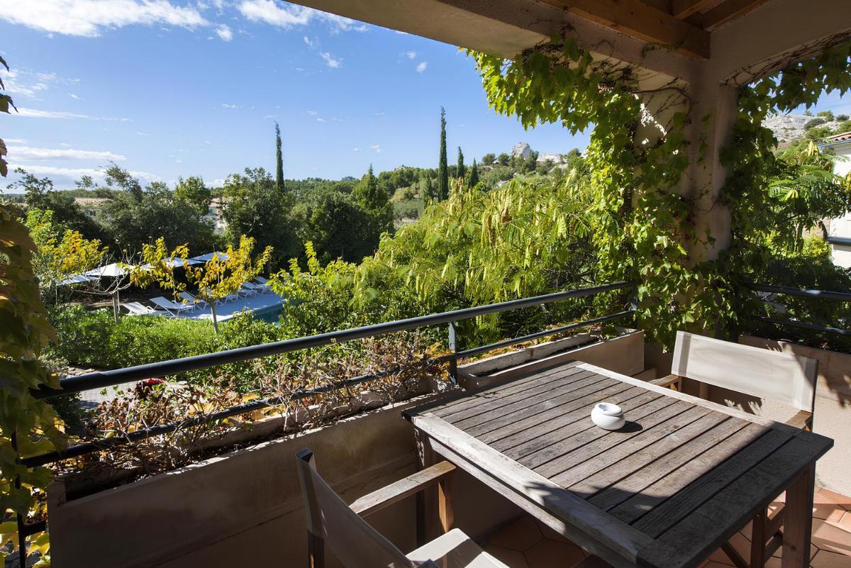 Balcon ou terrasse dans l'établissement Du Côté Des Olivades