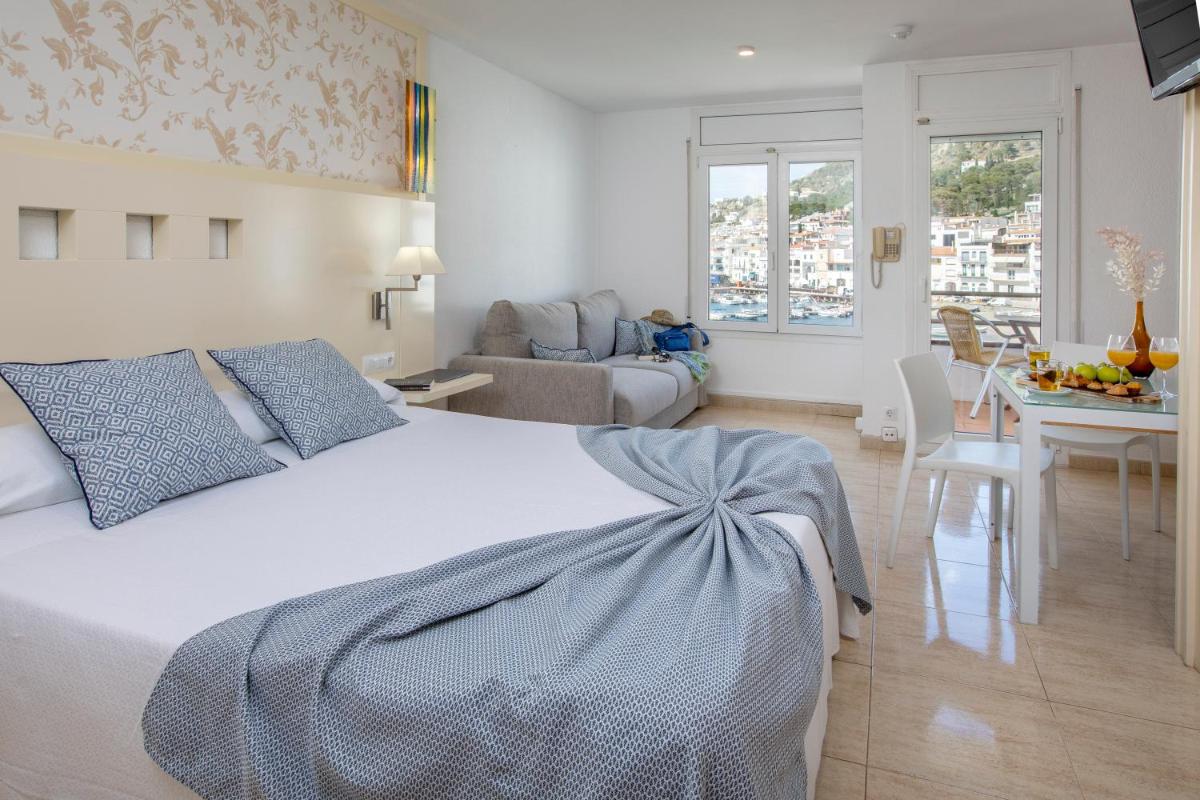 Zona de estar de Hotel Spa Cap de Creus