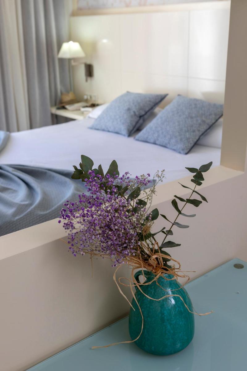 Cama o camas de una habitación en Hotel Spa Cap de Creus