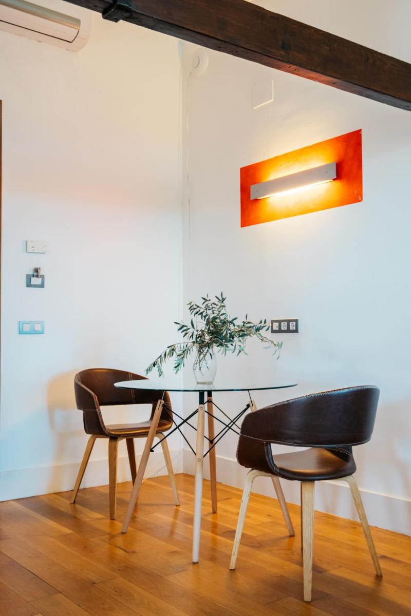 Zona de estar de Hotel Boutique Mas Passamaner