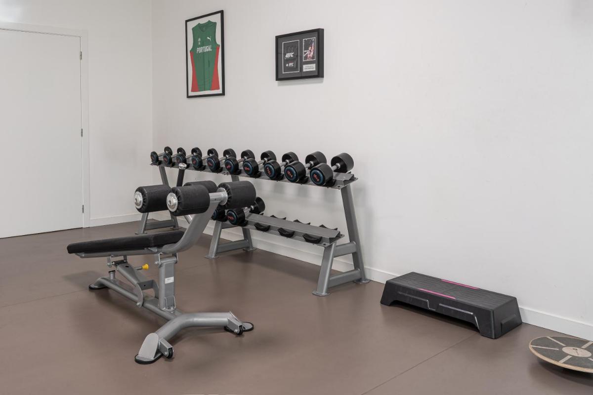 O centro de fitness e/ou as comodidades de fitness de Pena Park Hotel