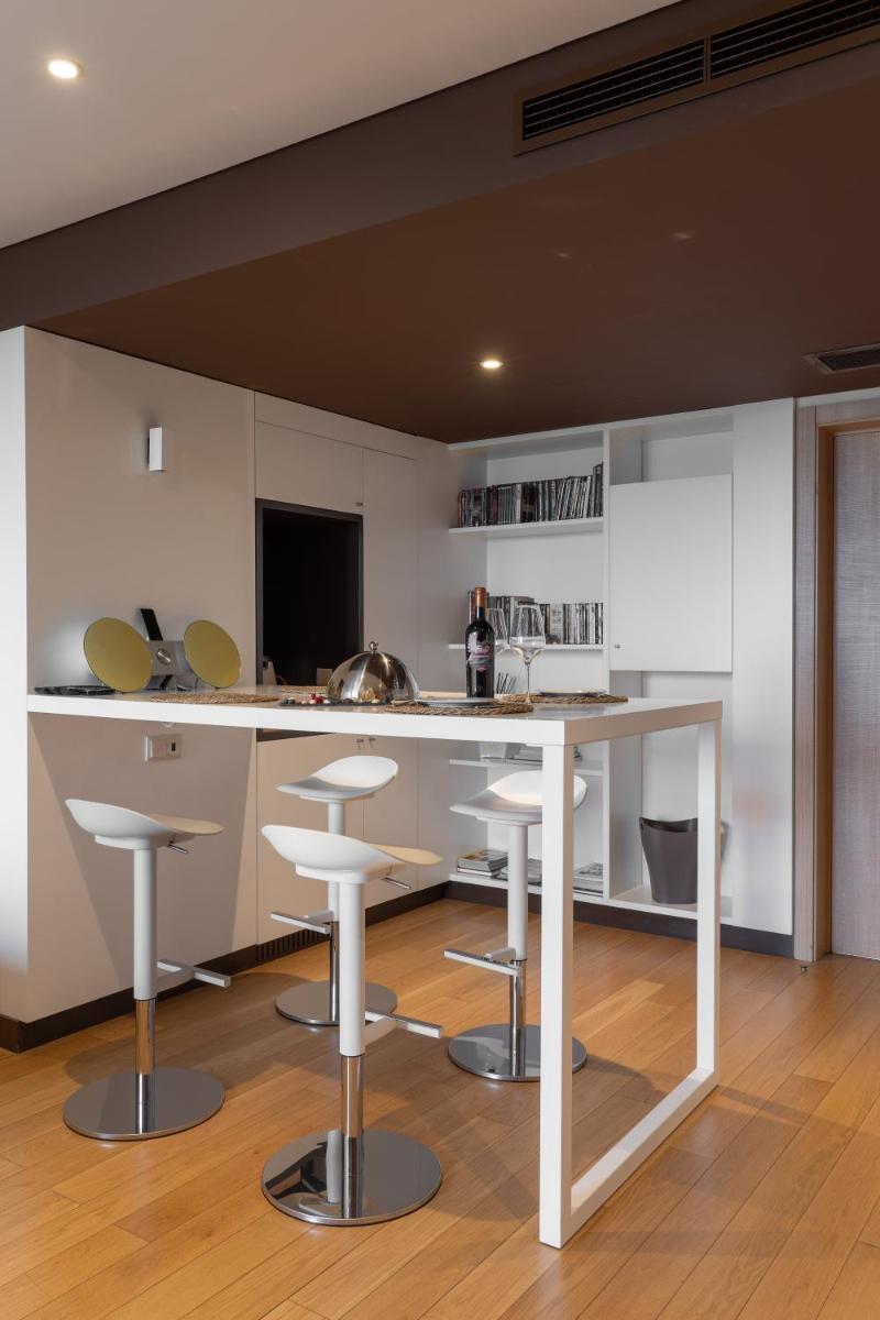 A cozinha ou kitchenette de Pena Park Hotel