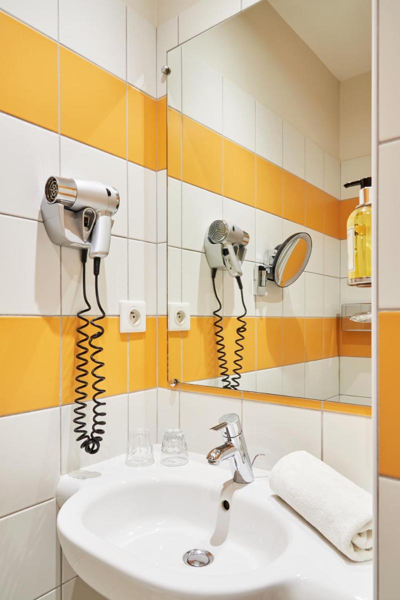 Salle de bains dans l'établissement Hotel Spa Les Saules