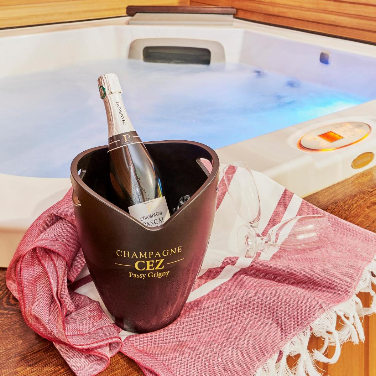 Boissons dans l'établissement Hotel Spa Les Saules