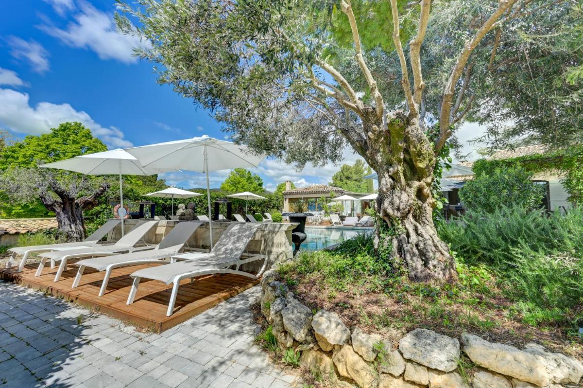 Jardin de l'établissement Hotel Bastide & SPA - Villa de Lourmarin