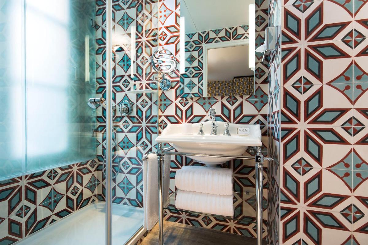 Salle de bains dans l'établissement Hotel L’Antoine