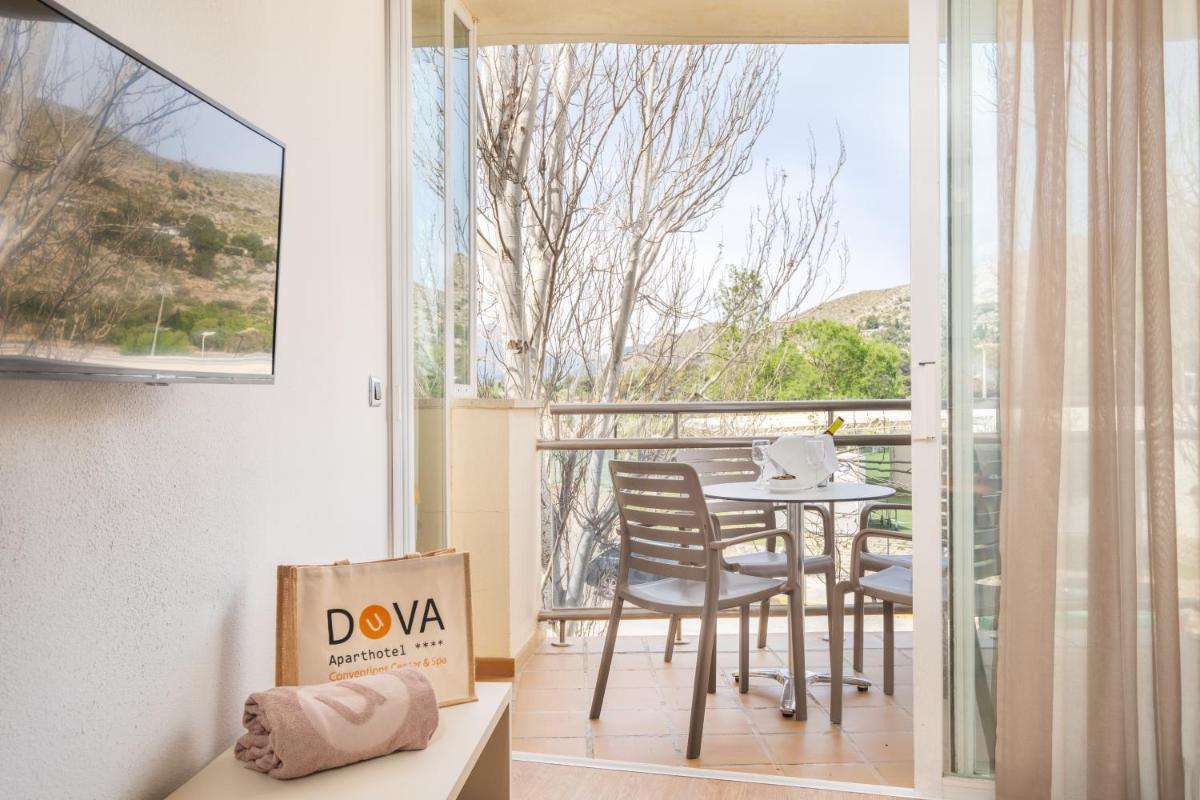 Un balcón o terraza de Aparthotel Duva & Spa