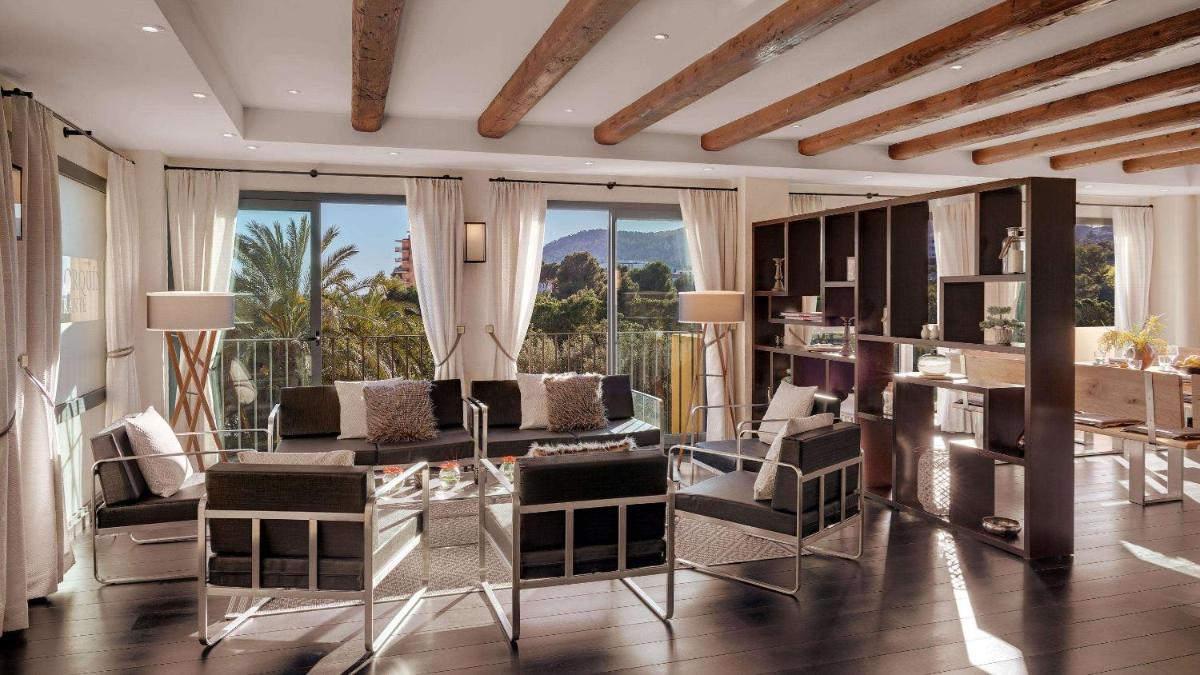 Zona de estar de Steigenberger Hotel and Resort Camp de Mar
