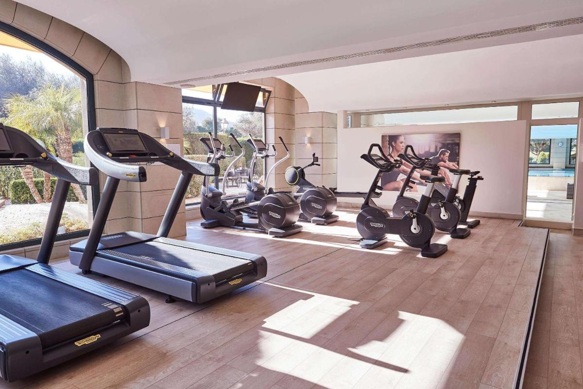 Gimnasio o instalaciones de fitness de Steigenberger Hotel and Resort Camp de Mar