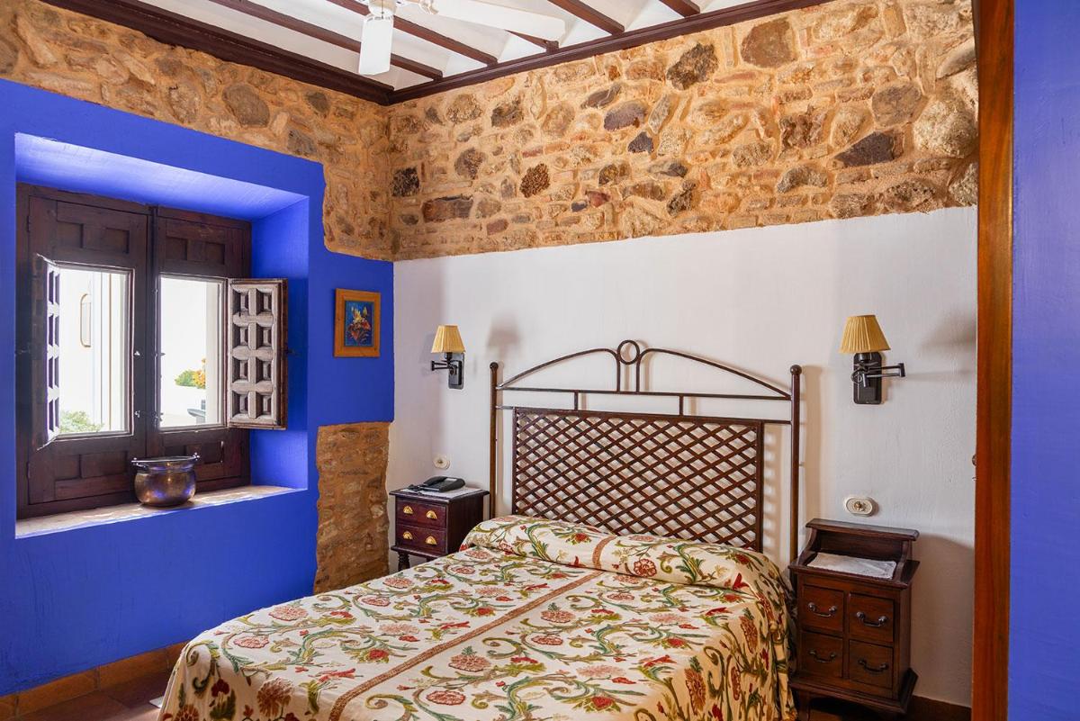 Cama o camas de una habitación en Hotel Spa La Casa del Rector Almagro