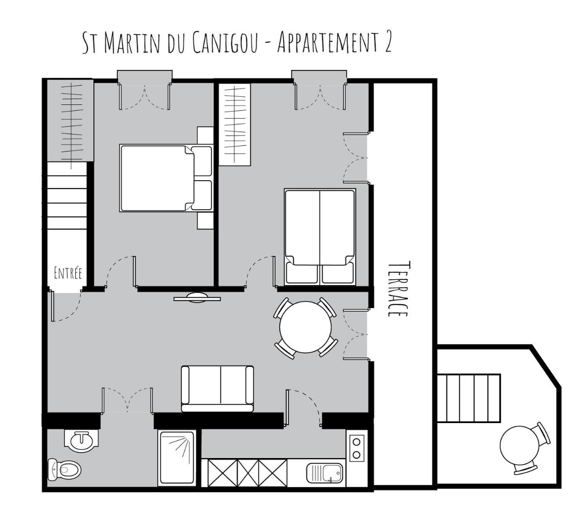 Appartement St Martin du Canigou - Housity