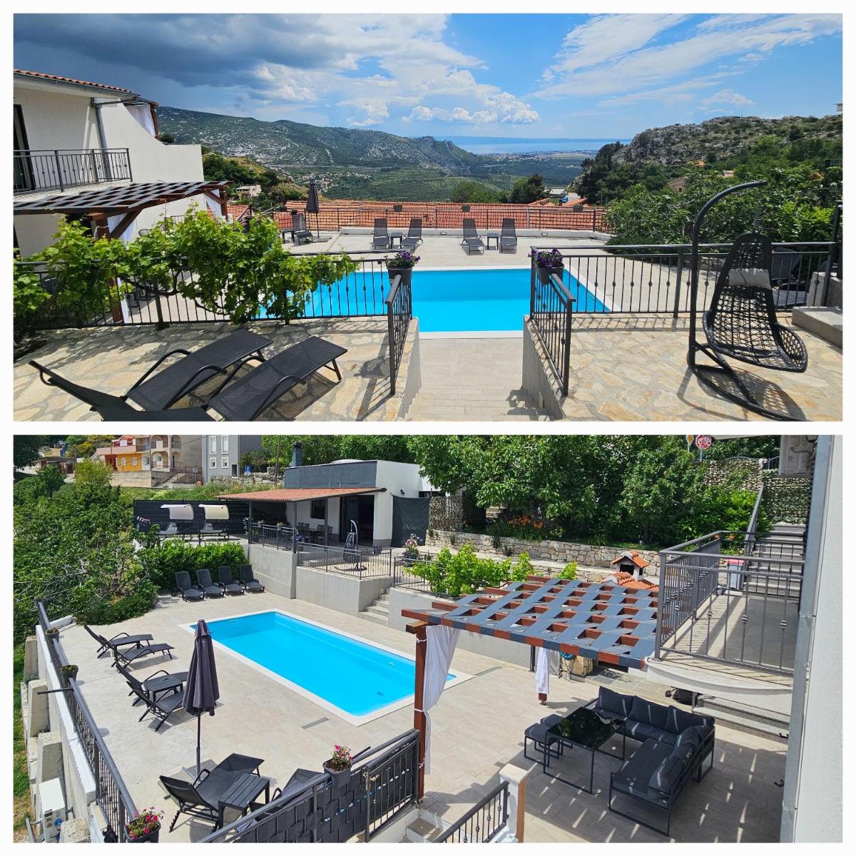 Holiday House Above with pool and summer kitchen - Housity