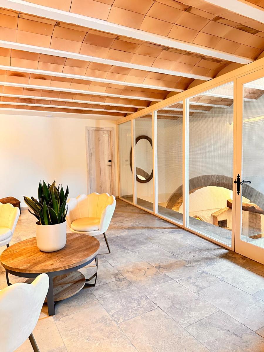 Zona de estar de Boutique Hotel Comtal Empuries