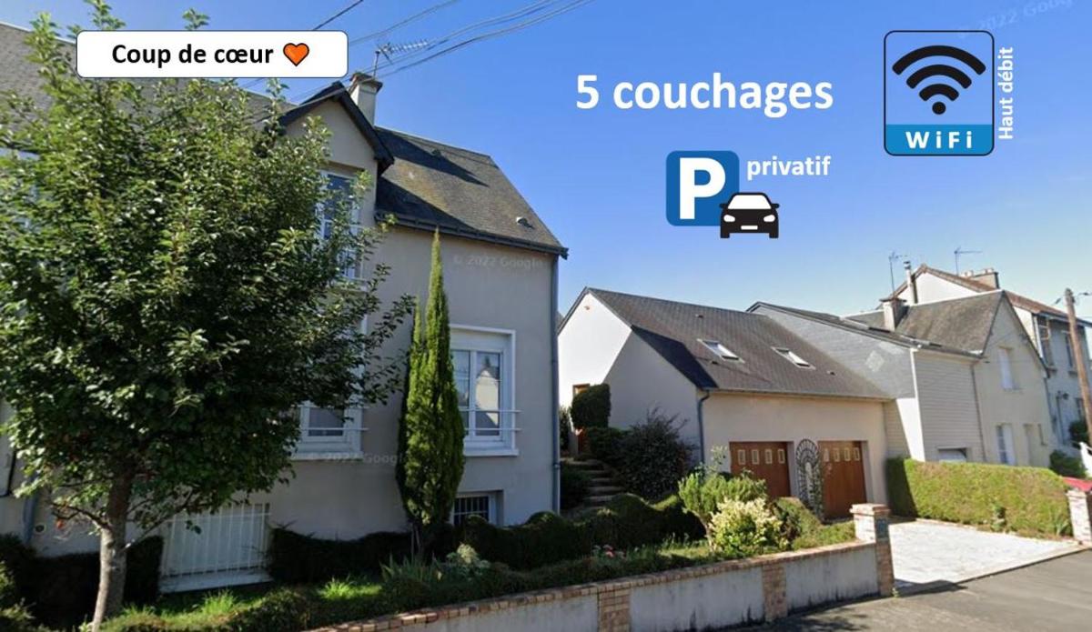 L'Arbre de Vy - T2 42m2 indépendant, 5 pers, garage, proche Gare - Housity