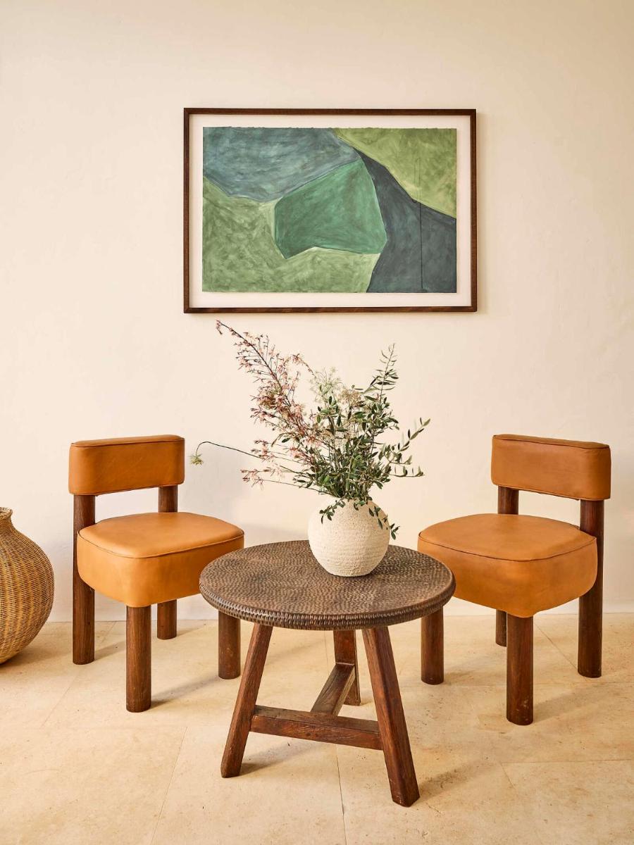 Zona de estar de CAP Menorca Relais & Chateaux