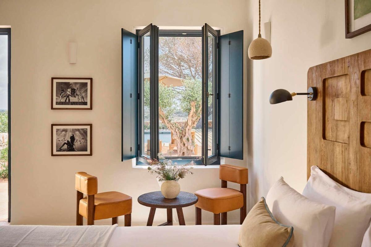 Zona de estar de CAP Menorca Relais & Chateaux