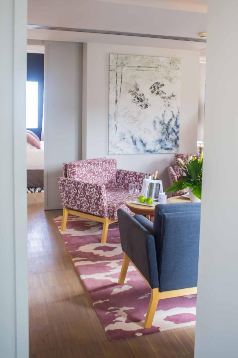 Zona de estar de Hospes Maricel y Spa, Palma de Mallorca, a Member of Design Hotels
