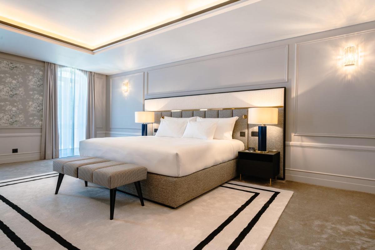 Uma cama ou camas num quarto em Amoure Hotel - The Leading Hotels of the World