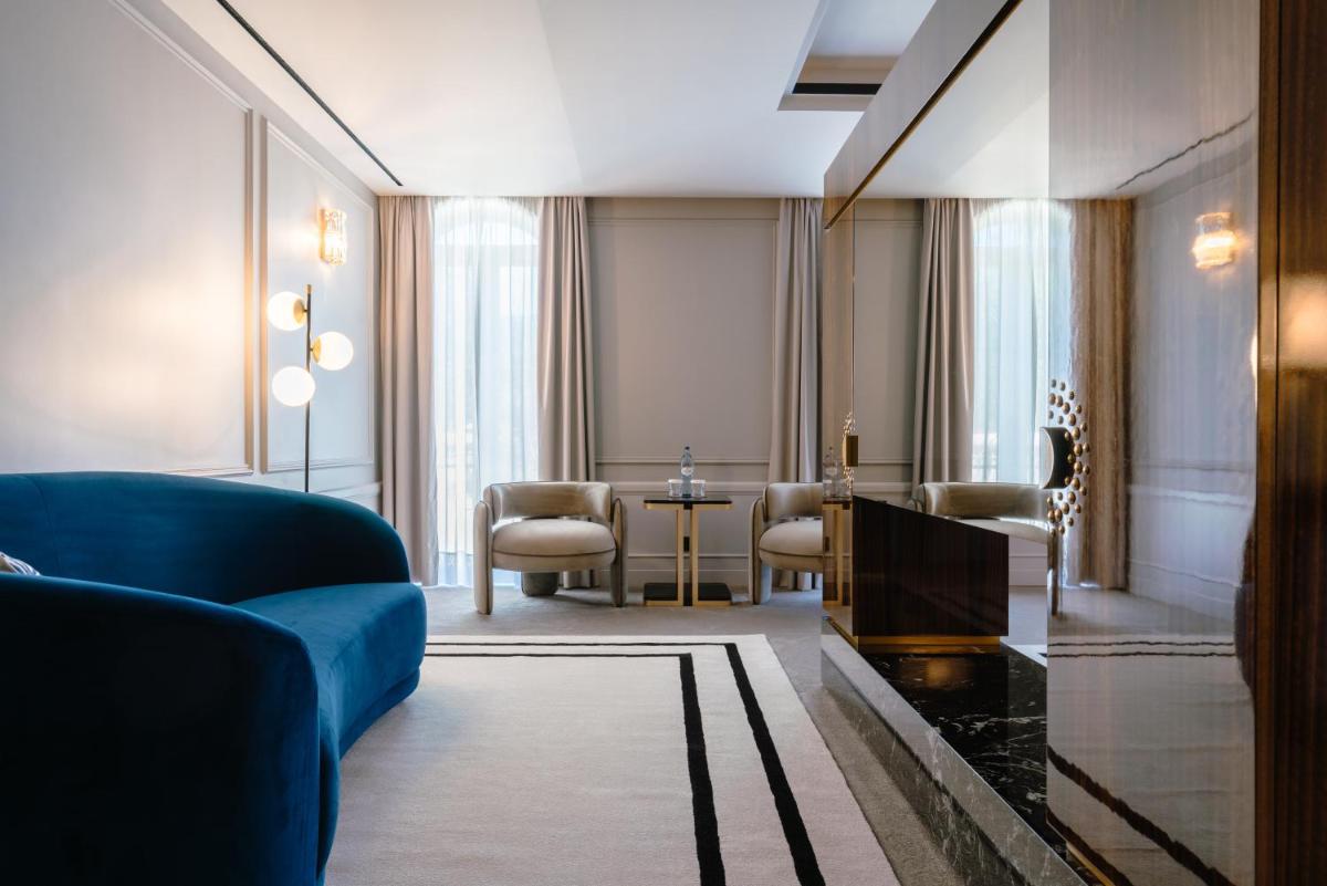 Uma área de estar em Amoure Hotel - The Leading Hotels of the World