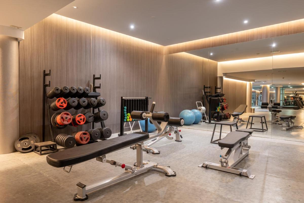 Gimnasio o instalaciones de fitness de Hotel BCL Levante Club & Spa 4 Sup - Only Adults Recomended