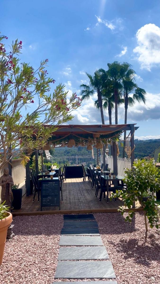 Balcon ou terrasse dans l'établissement La Bastide Gourmande