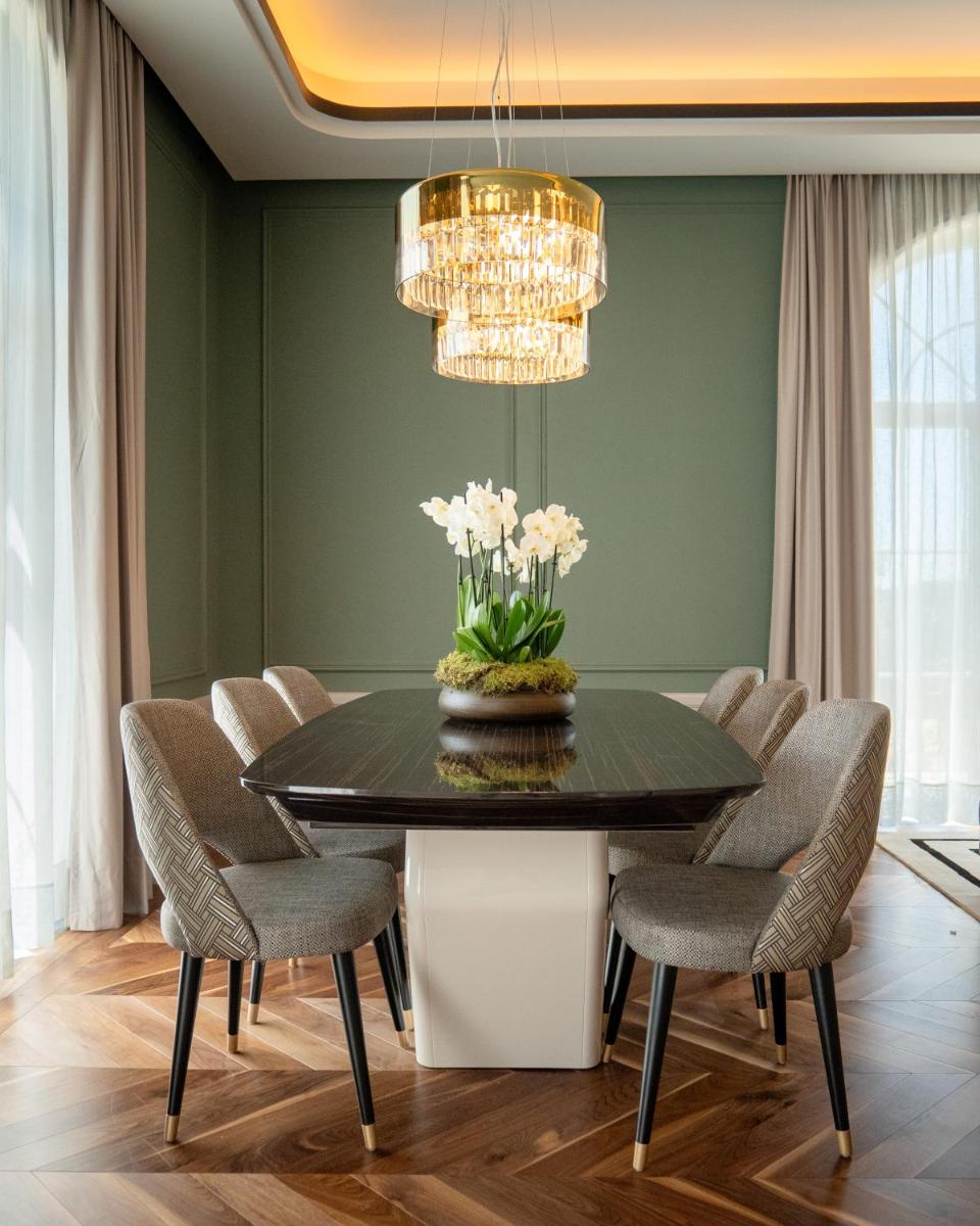 Uma área de estar em Amoure Hotel - The Leading Hotels of the World
