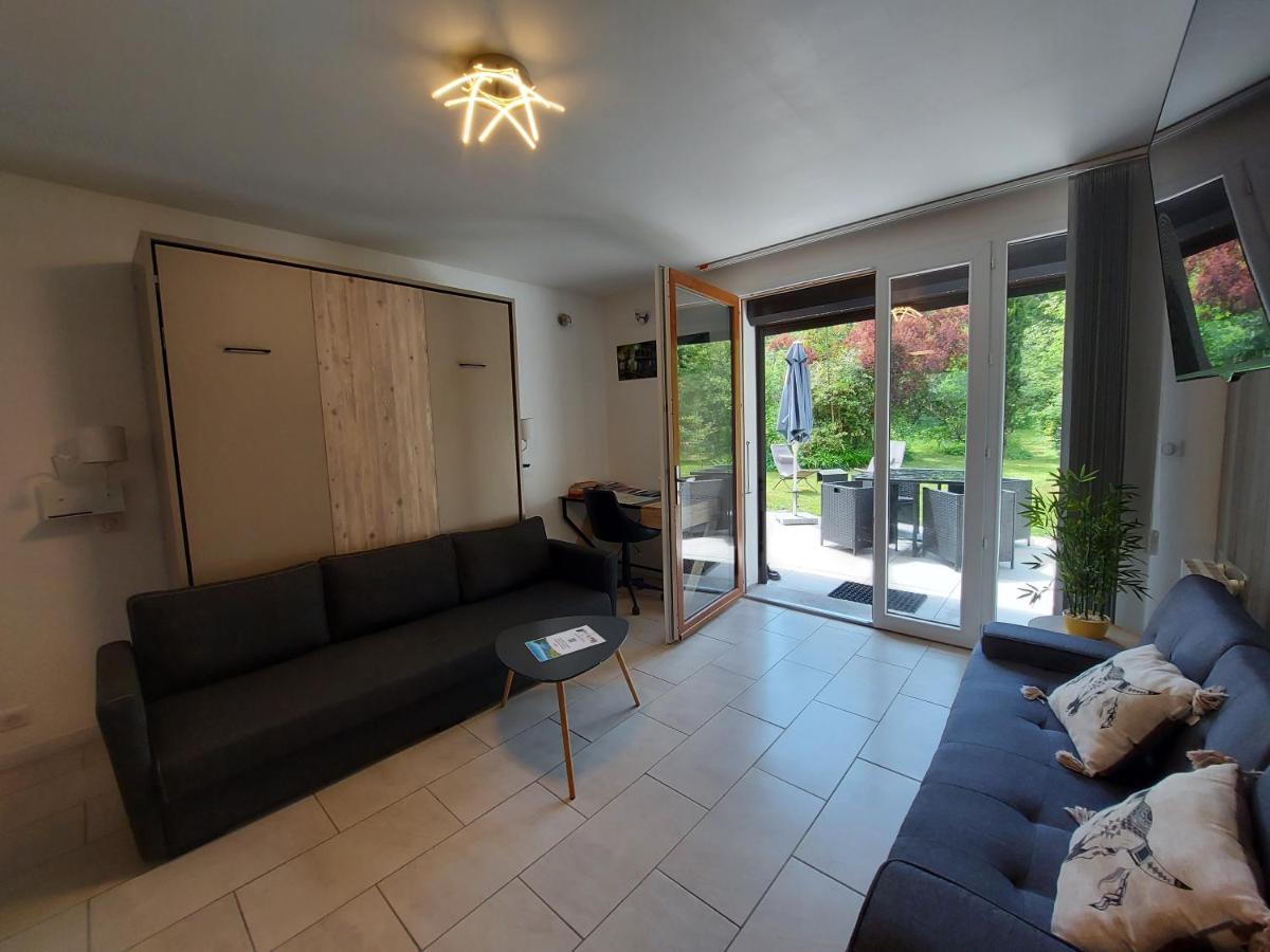 Rare, cosy studio terrasse au coeur de St-Jorioz - Housity