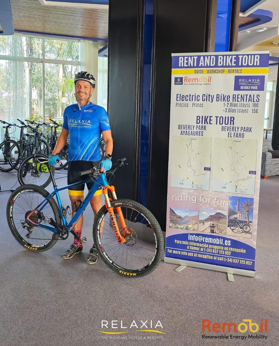 Montar en bicicleta en Relaxia Beverly Park o alrededores