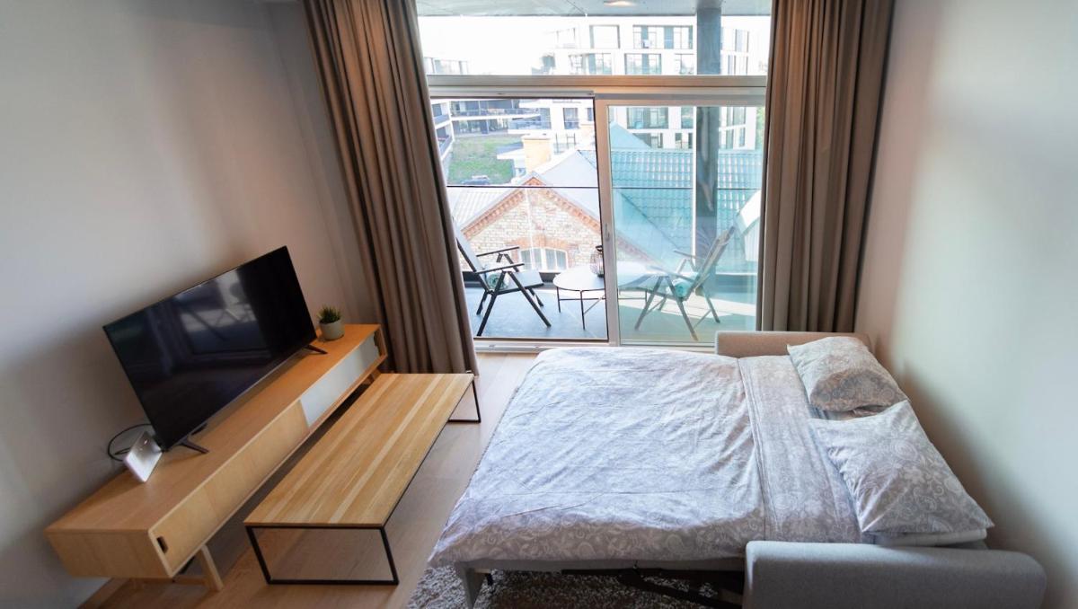 UUS Luksuslik korter villas,konditsioneer! Tasuta parkimine maja aluses kinnises parklas! - Housity