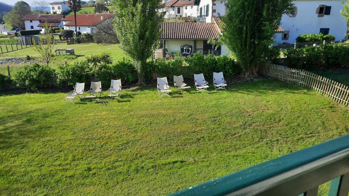 Jardin de l'établissement Hotel Mendionde