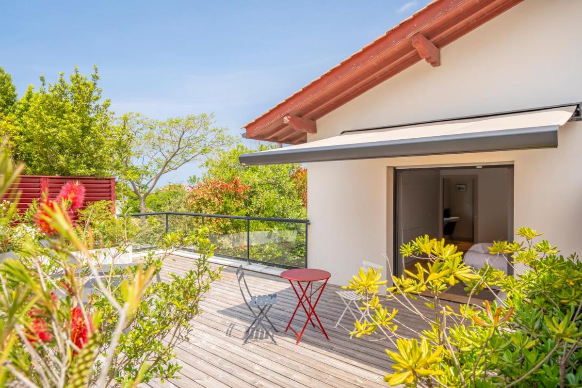 Jardin de l'établissement Lafitenia Resort